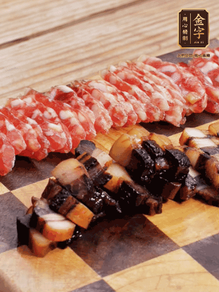 金字二八臘腸、金字醬油肉切薄片